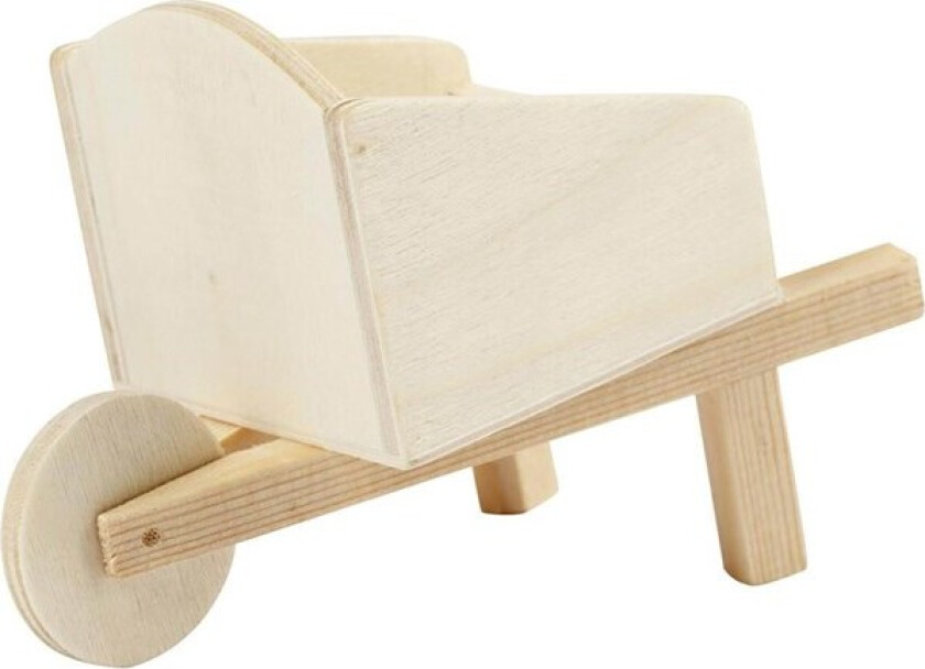 Wooden Mini Wheelbarrow