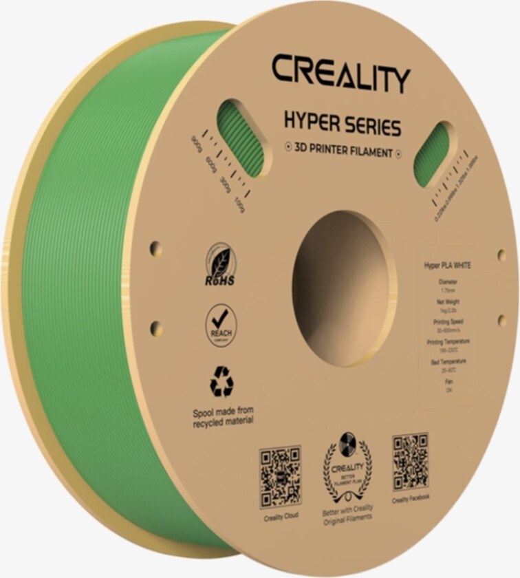 Filament Hyper Pla Creality (Zielony)