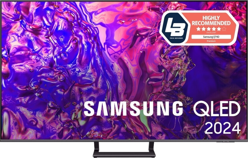 75" QLED Q74D 4K Smart TV (2024), Gray