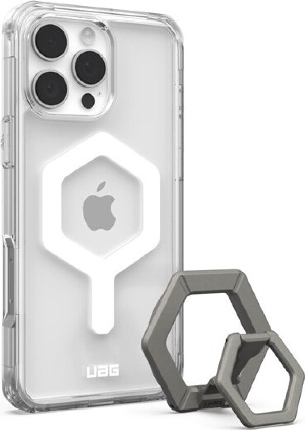 Plyo Magsafe Ice White/Titanium Stand - iPhon