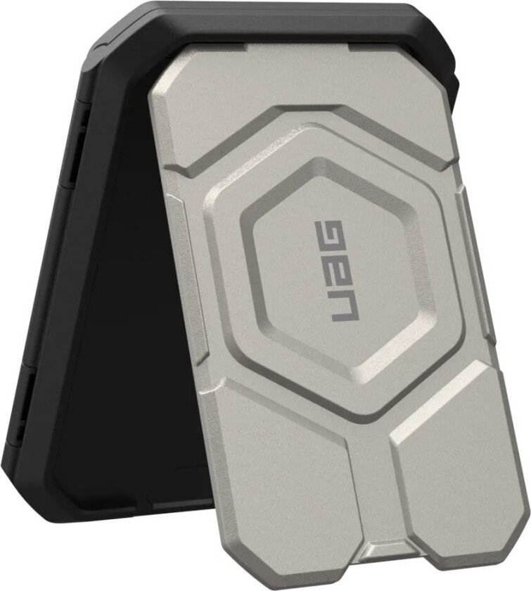 Magnetic Wallet with Stand black