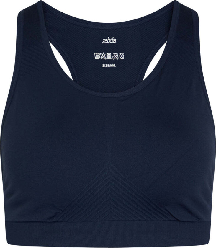 Seamless Sports BH Navy M/L