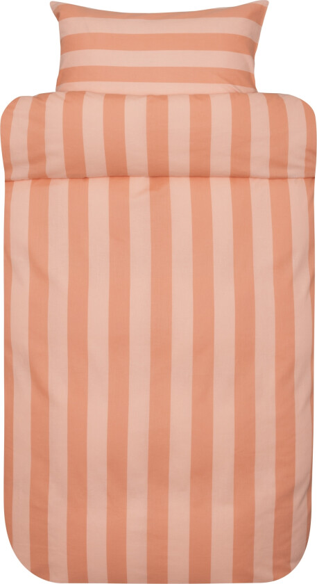 Høie Of Scandinavia Høie sengetøy - 140x200 cm - Wilde orange - 100% ekstra fin bomull sengesett