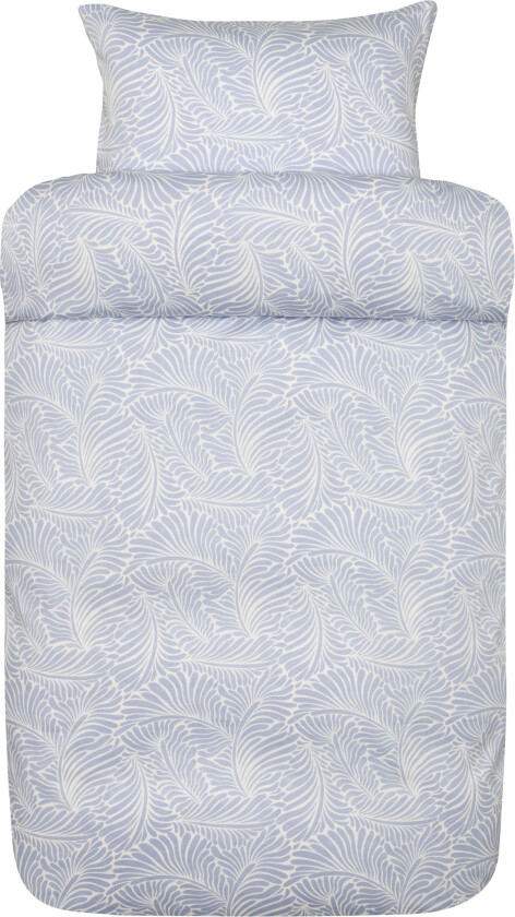 Høie Of Scandinavia Høie sengesett - 140x200 cm - Bella zen blue - 100% bomullssateng sengetøy