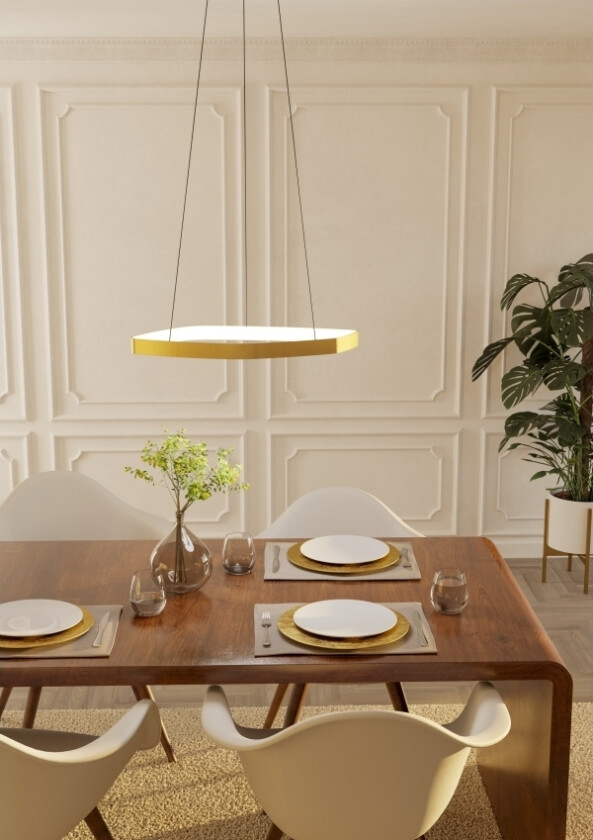 Vallerosa brushed brass