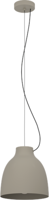 CAMASCA PENDEL E27 Ø280 TAUPE