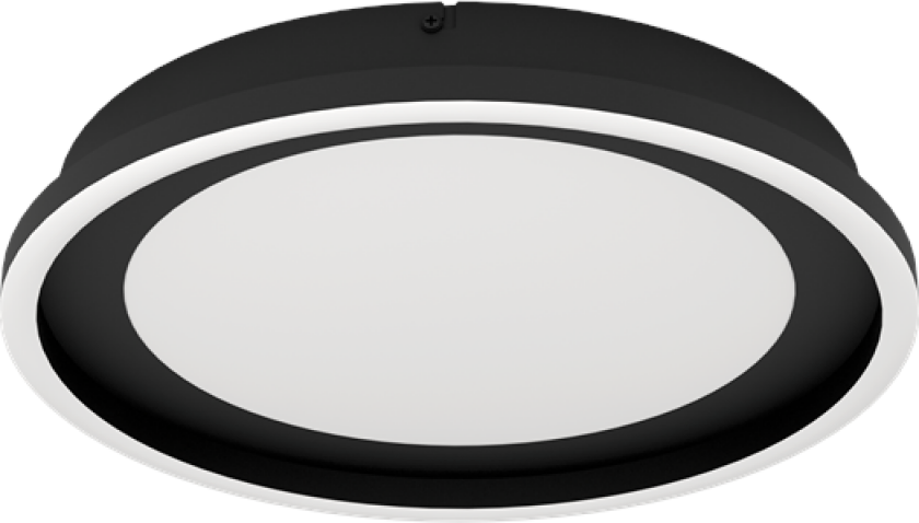 CALAGRANO LOFT Ø380 1500+1400LM 3000-6500K SORT/HV