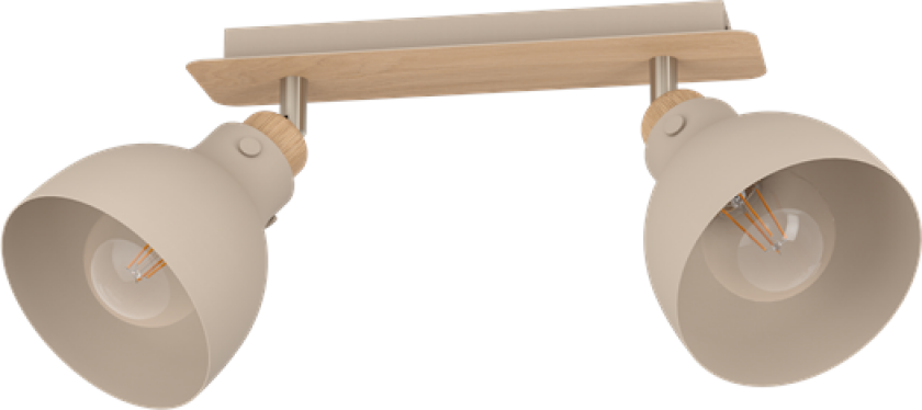 ARRECIFE SPOTSKINNE 2XE27 SAND/NATUR