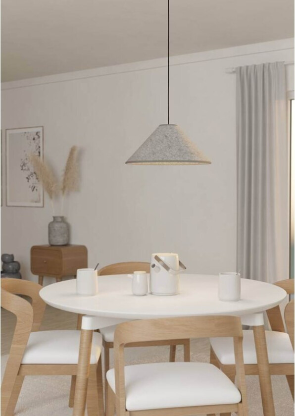 ALSAGER PENDEL E27 SORT/GRÅ