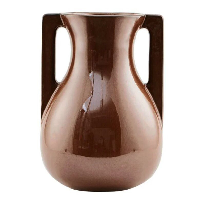 Mississipi vase 31 cm Brun
