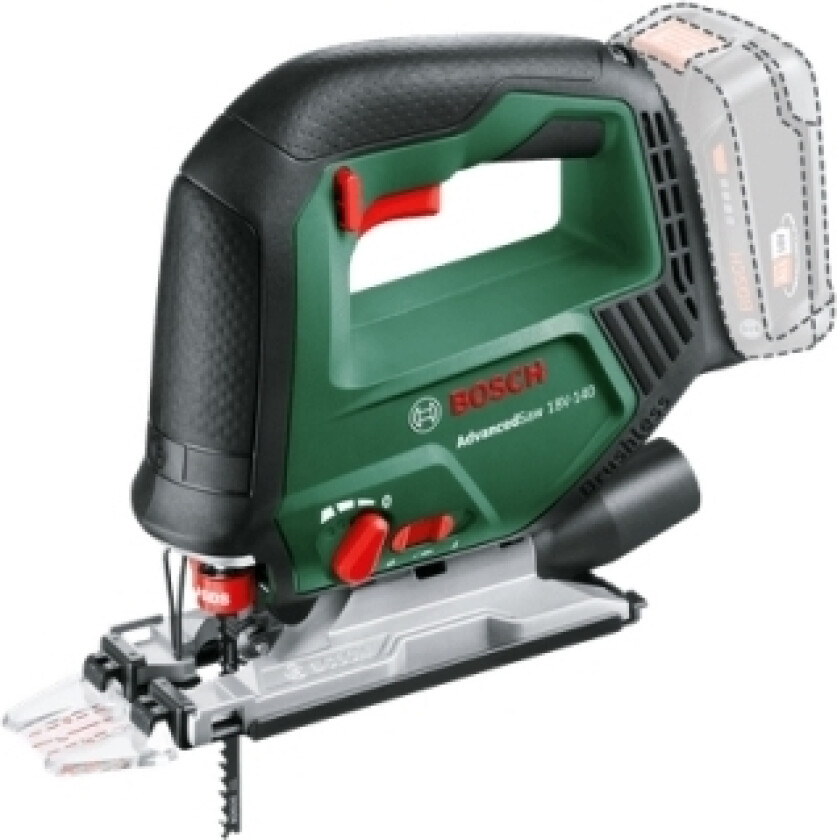 Akkustiksav Advanced 18v-140 2,0ah