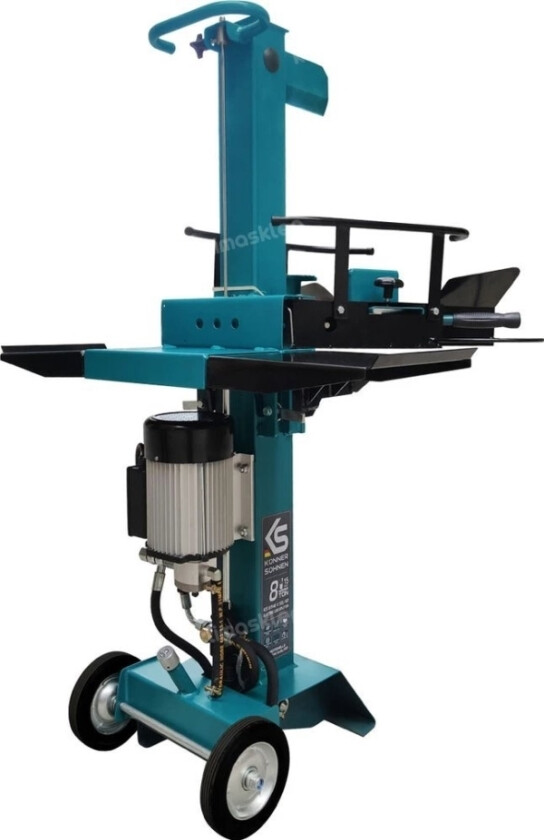 Könner & Söhnen Vertikal Elektrisk Vedkløver Ks 8the V 55/40 + Beskyttelseshjelm