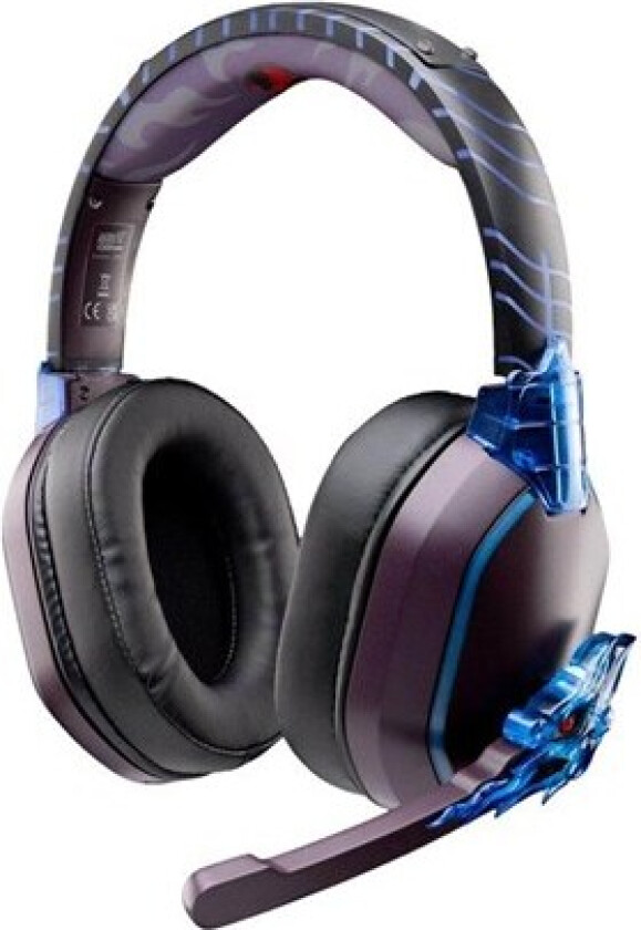 Lexip X Tsume Naruto Shippuden Madara Destruction - Hodetelefoner Med Mikrofon - Circumaural - Bluetooth - Trådløs, Kablet - Usb-C (Tsxlxhs0003)