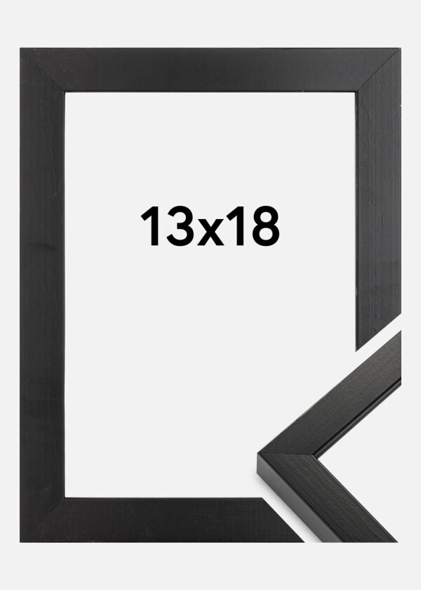 Ramme Amanda Box Svart 13x18 Cm