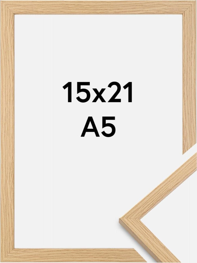 Ramme Galant Eik 15x21 Cm (A5)