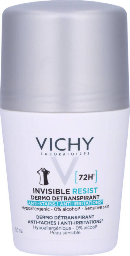 VICHY Invisible Protect 72H Anti-Stain Roll-On 50 ml