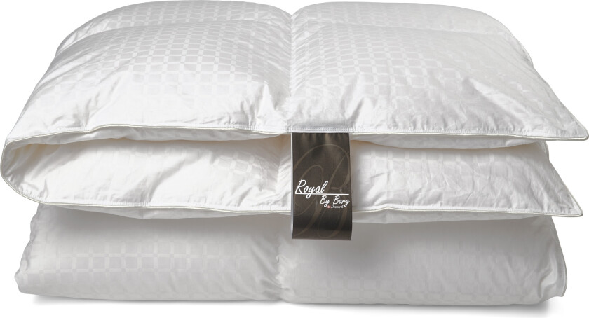 Moskusdun-dyne - 140x200cm - 100% Dun - Dansk produsert vinterdyne med europeiske moskusdun - Royal By Borg - Varm dundyne