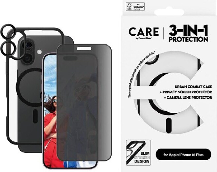 Flagship 3-in-1 Privacy Bundle iPhone 16 Plus