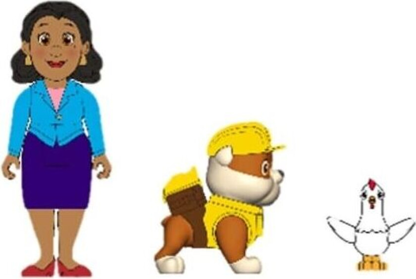 Hero Pup - Mayor Goodway & Rubble