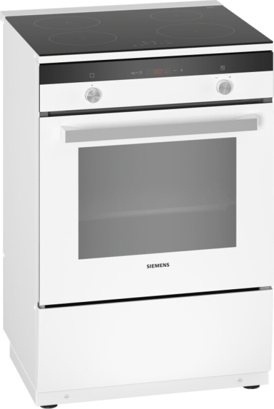 iQ300 Frittstående komfyr med induksjon - Hvit
