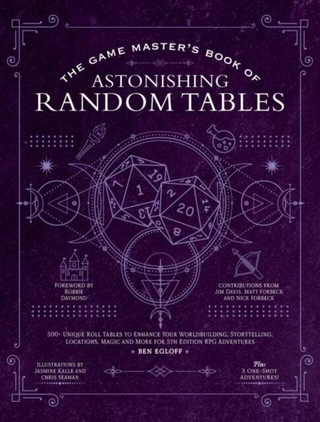 The Game Master'S Book Of Astonishing Random Tables Av Ben Egloff