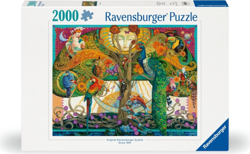 Puslespill 2000 På Den 5. Dagen Ravensburger