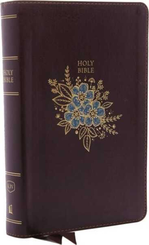 Kjv Holy Bible: Personal Size Giant Print With 43,000 Cross References, Deluxe Burgundy Leathersoft, Av Thomas Nelson