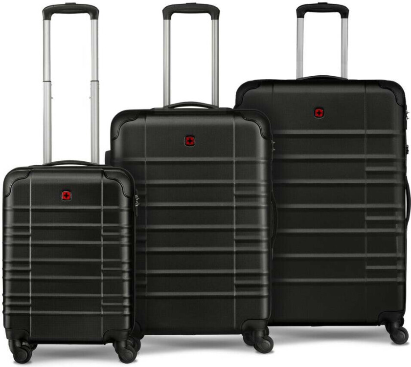Koffertsett Wenger Amplar Sort (3)
