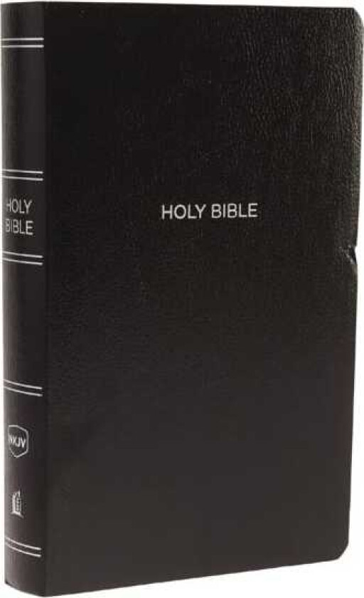 Nkjv, Gift And Award Bible, Leather-Look, Black, Red Letter, Comfort Print Av Thomas Nelson