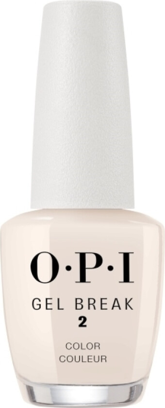 Nail Lacquer Gel Break Barely Beige