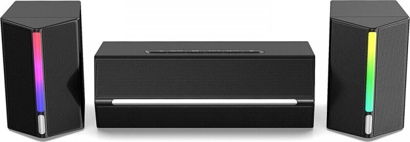 Ampligame A22 2.1 Pc Høyttaler Med Rgb