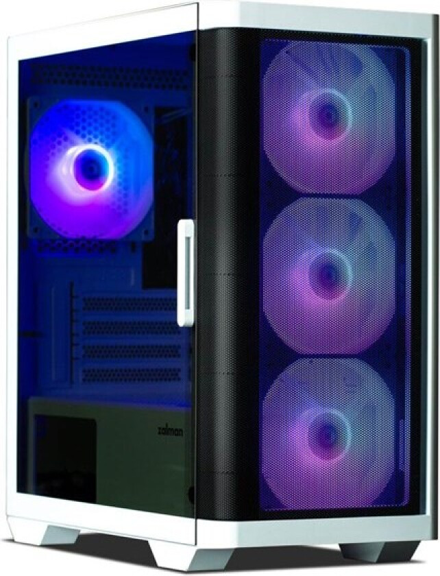 M4 - MT - micro ATX - Kabinett - Tower - Hvit