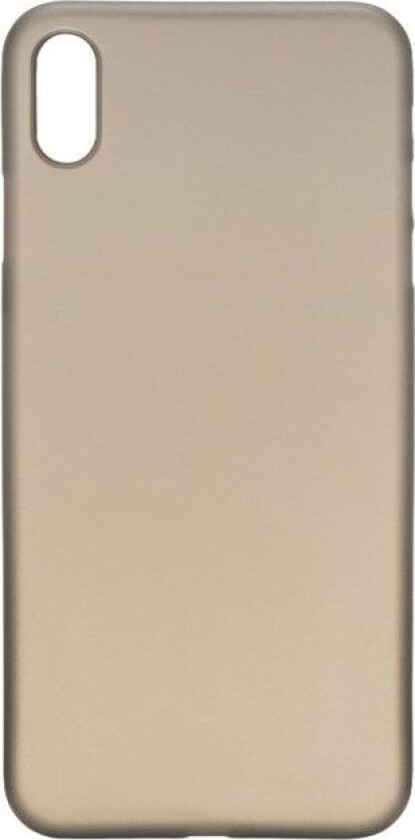 Ultra Thin Mobildeksel for iPhone Xs Max Svart