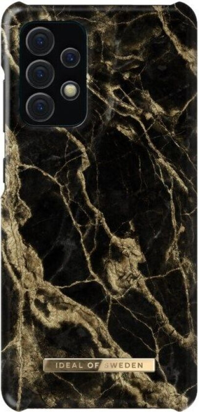 Mobildeksel for Galaxy A52 5G Golden Smoke Marble