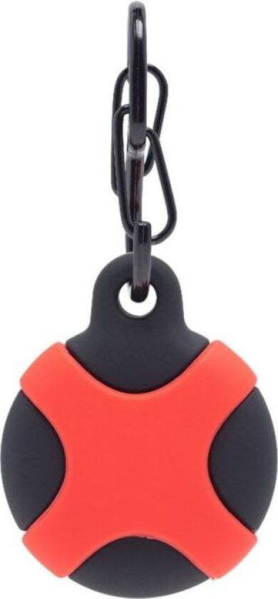AirTag Silikonetui for dyr Svart/Rød