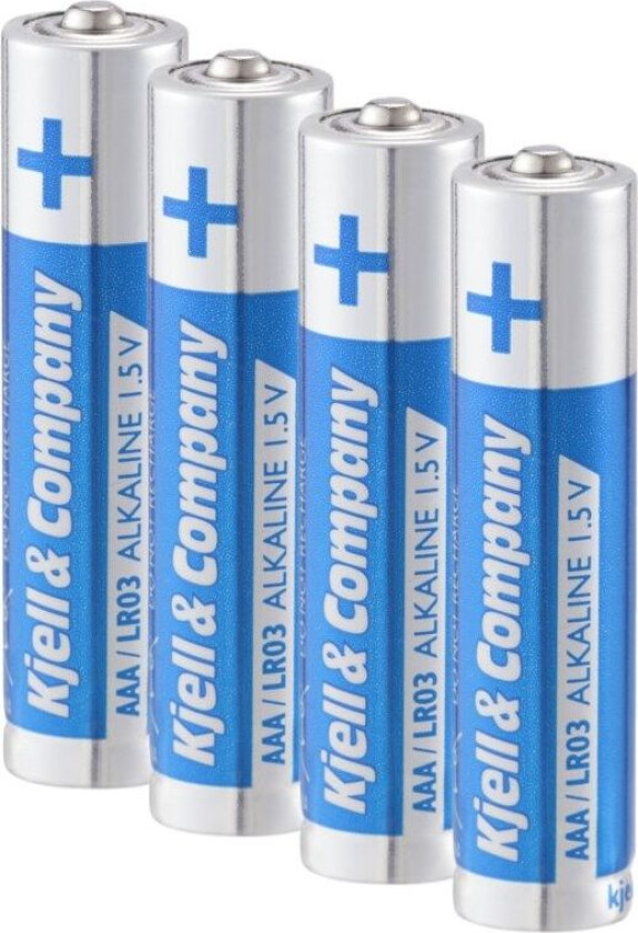 AAA-batterier (LR03) 4-pakk
