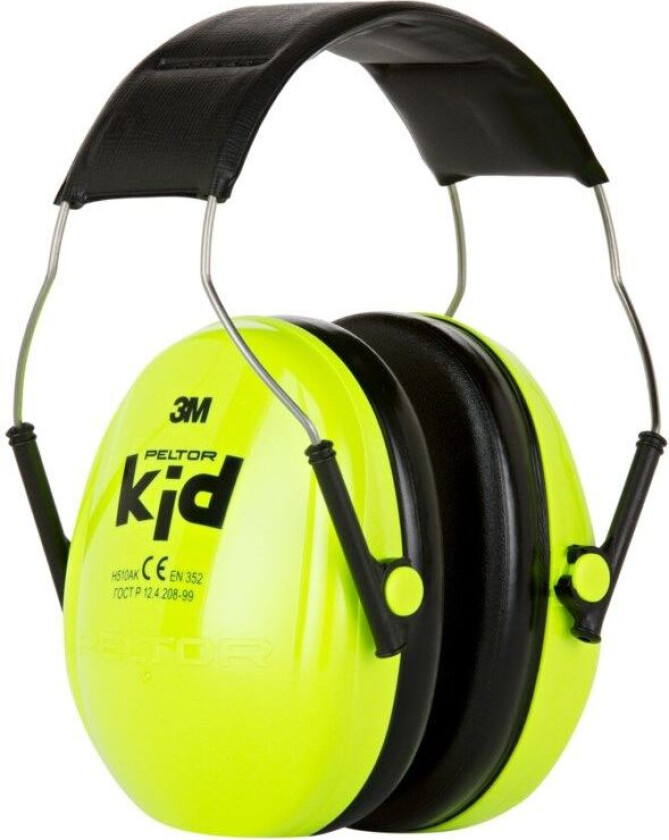 Peltor Kid Hørselvern for barn Grønn