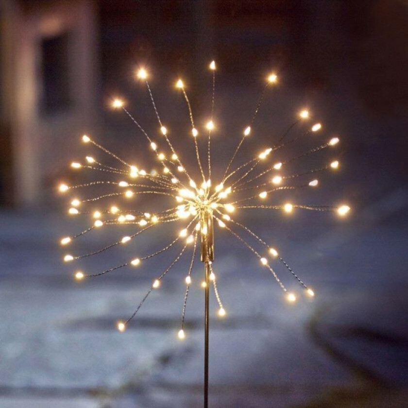 Firework Hagesbelysning med solceller