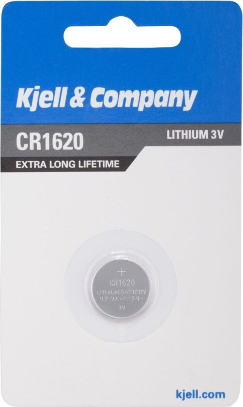 Litiumbatteri CR1620
