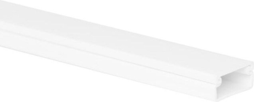 Kabelkanal Hvit 20x10 mm 2 m