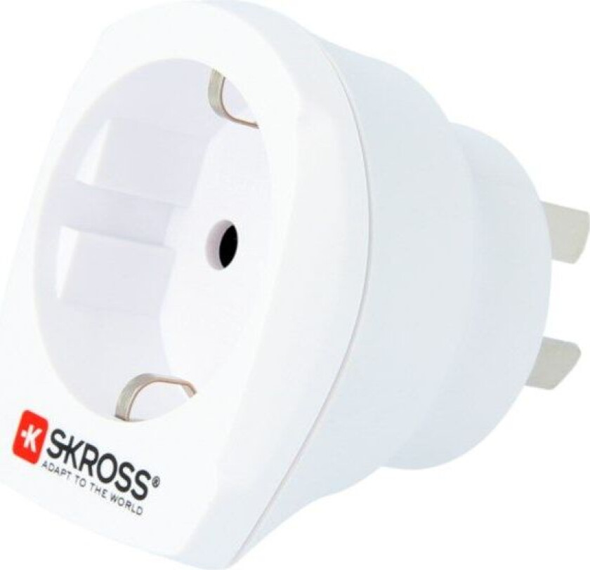 Jordet reiseadapter Australia, Kina