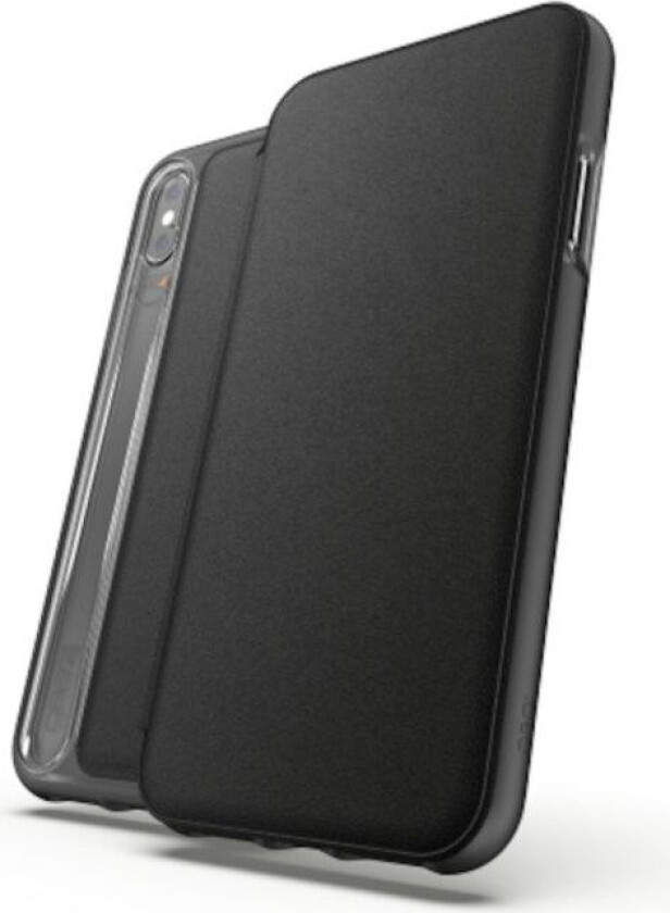 Oxford Leather Robust lommebokdeksel for iPhone Xs Max