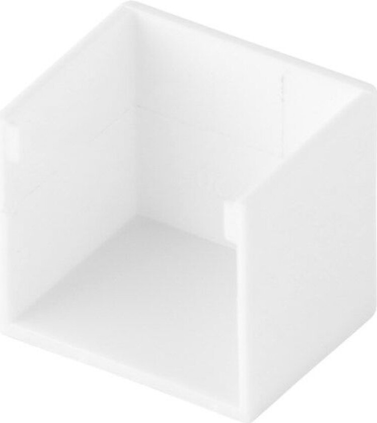 Endestykke for kabelkanal 20x17 mm