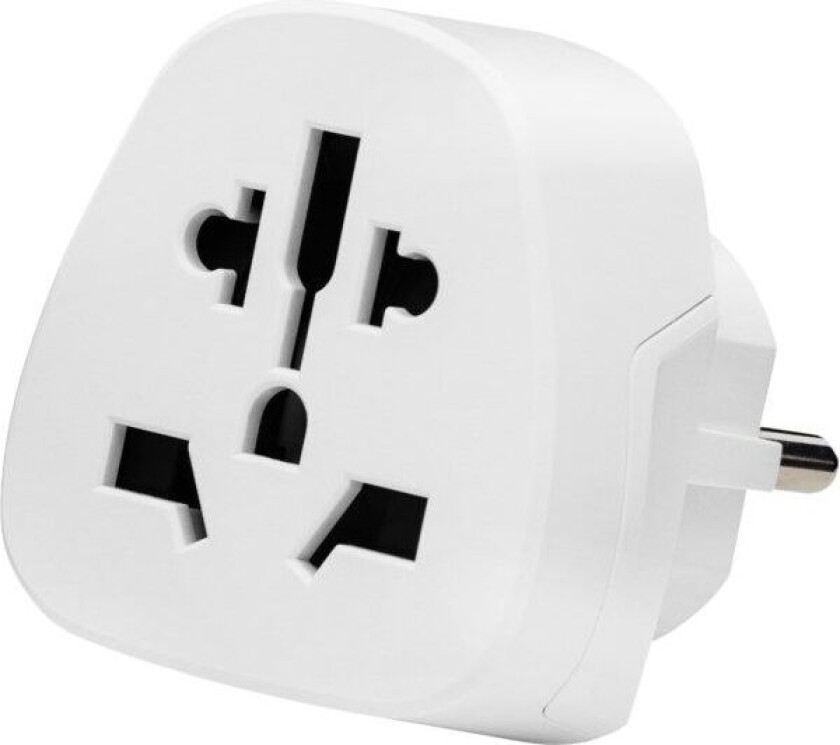 Jordet universalreiseadapter til Norge