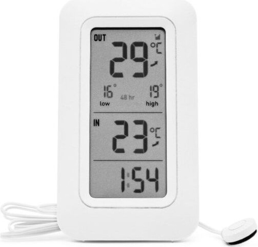 Termometer for inne- og utetemperatur