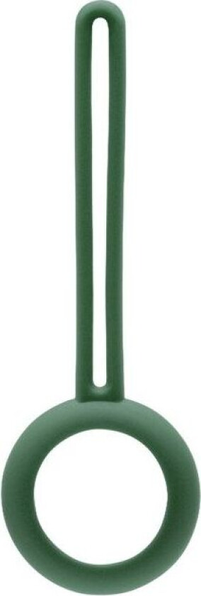 AirTag Holder med reim Mørkgrønn