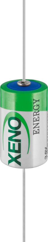 3,6 V litium tionylklorid 1/2 AA aksial