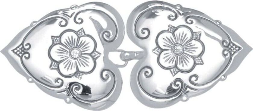 Beltespenne Olavsrosen i 830 oksidert sølv