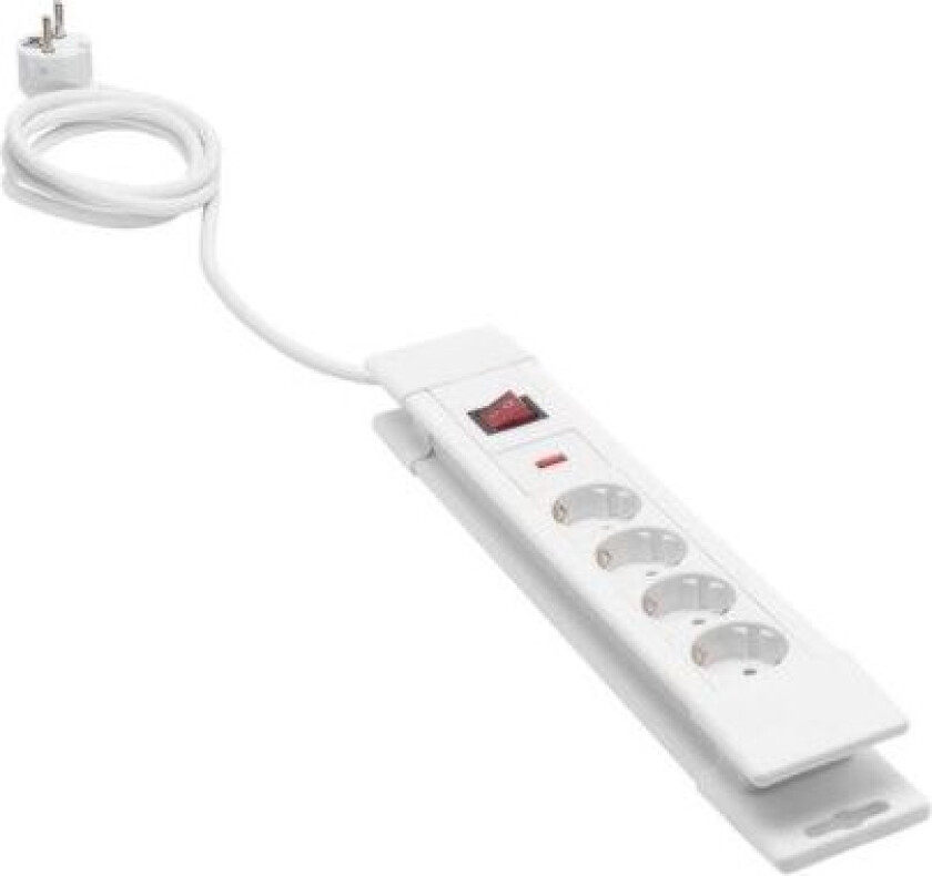 Grenuttak med overspenningsvern og bryter 4-veis