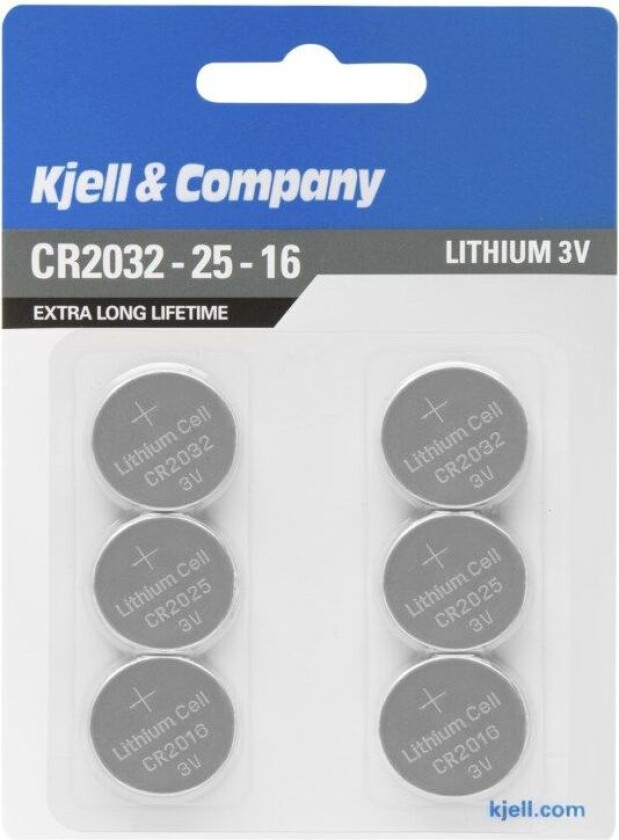 Litiumbatteri multipakke